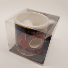 Gadget 40 jaar A little older beker