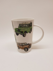 Land Rovers mug