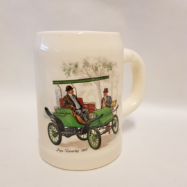 Großer Becher altes Auto Pope-Waverly 1907