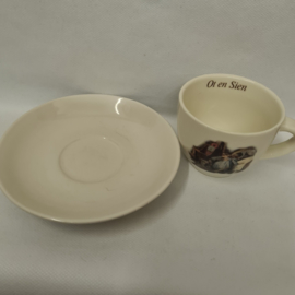 Ot and Sien cup and saucer