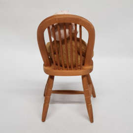 Cherished Teddies on wooden chair 199877