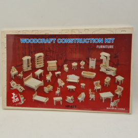 Woodcraft Construction kit Furniture nieuw