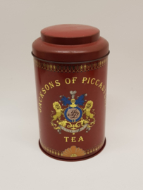 Jacksons of Piccadilly red Tea tin