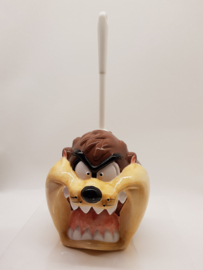 Looney Tunes Tasmanian Devil Toilet Brush Holder 1998