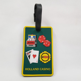 Holland Casino suitcase label