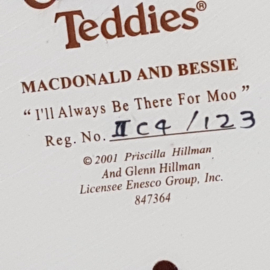 Cherished Teddies Macdonald and Bessie 847364