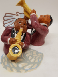 Musiker als Salz- und Pfefferstreuer