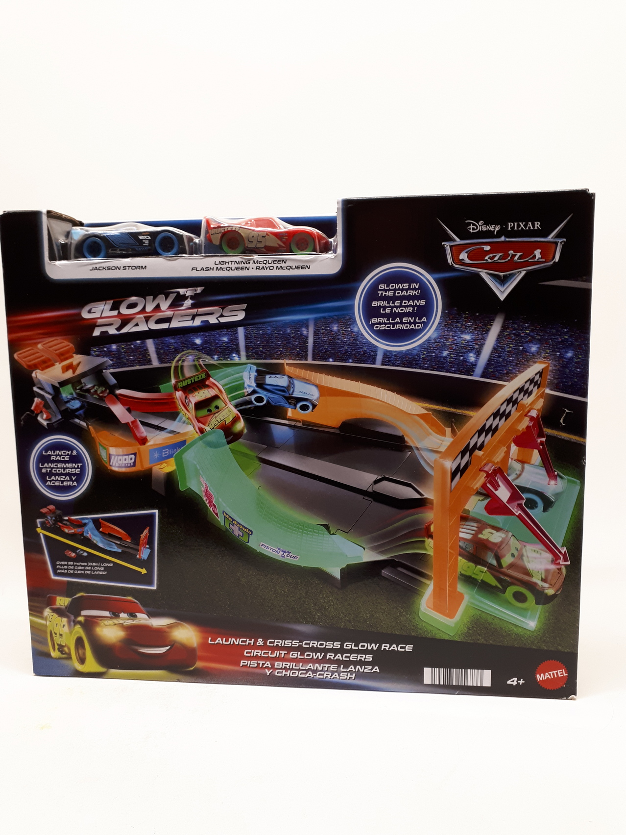 Cars Glow Racers van Mattel nieuw