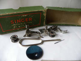 Singer old sewing machine box