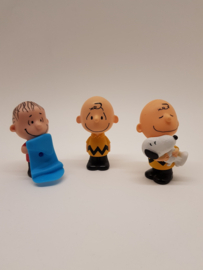 Charlie Brown en Snoopy 3 stuks