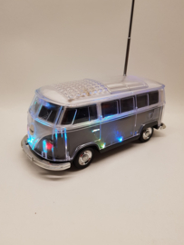 Volkswagen bus T1 with radio, bluetooth and LED lighting.