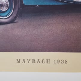 Aral Autoplaat Maybach 1938