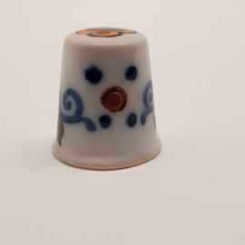 Thimble with flower - marked