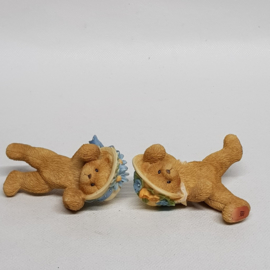 2 beertje om ergens overheen te hangen 105696 Cherished Teddies