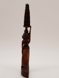 Wooden figurine African