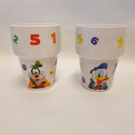 Disney teat cups with numbers