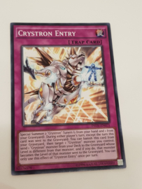Yu-Gi-Oh Konami Trap Card Cryston Entry