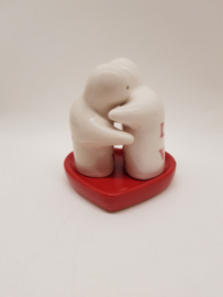 Peper en Zoutstel Begroetende mensen - Love