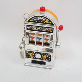 Slot machine keychain