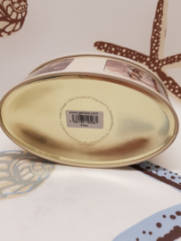 Ot und Sien ovale Dose schwarz-weiß