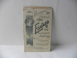 Antique portrait photograph by Edward