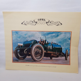 Aral Opel 1913 Autoplaat