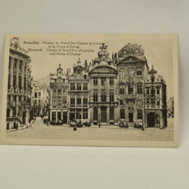Brussels Houses of Grand Duc of Lorraine and Prince of Orange ongelopen