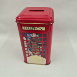Wilson's Telephone booth tea tin