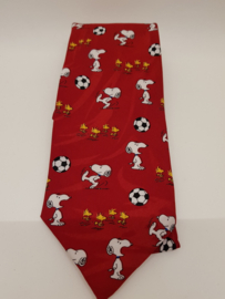 Snoopy Fußballkrawatte