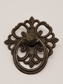 Decorative knob for drawer - brass
