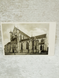 Leiden Pieterskerk echte Fotopostkarte unzirkuliert