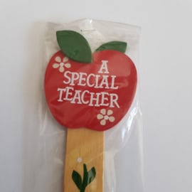 Enesco wooden bookmark A Special Teacher