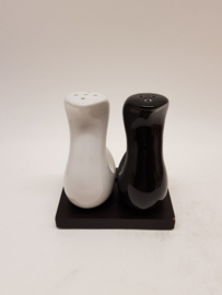 Pepper and Salt in Swan Shape on a Board