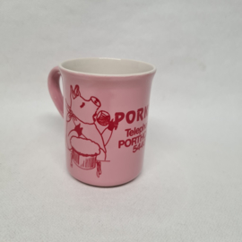 Porky's Telephone Porth Cawl mug