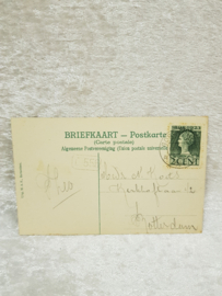 Gorinchem Kruisstraat met postzegel 1924