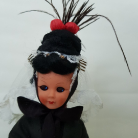 Traditional costume doll from the 1960s from Oostvoorne