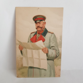 Postkarte 1. Weltkrieg Generalfeldmarschall von Hindenburg