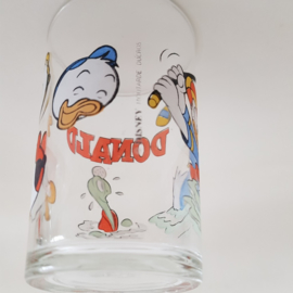 Donald Duck Disney lemonade glass from France