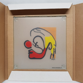Clini Clowns glass mouse pad, Henriette Alexander