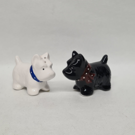 Schotse Terriers Black and White Peper en Zout
