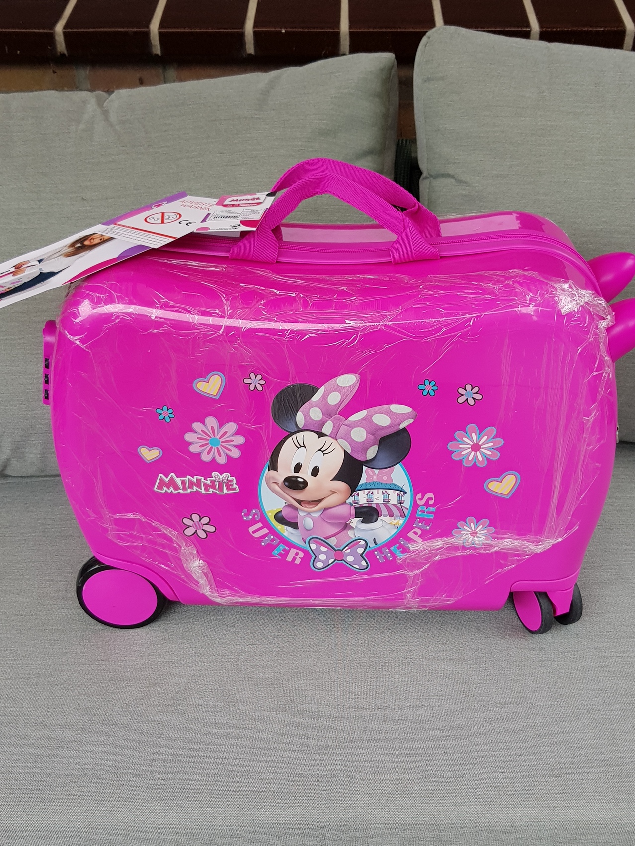 Kinderkoffer Minnie Mouse Disney Fuchsia