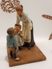 Schullehrerstatue von Ot und Sien