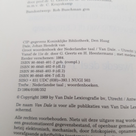 Van Dale großes Wörterbuch in 3 Teilen