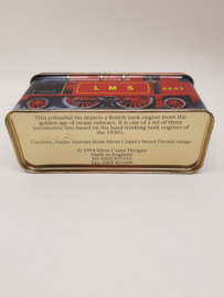 LMS Locomotive tin Silver Crane Designs