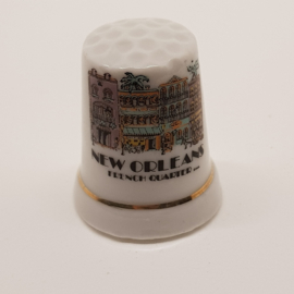 New Orleans French Quarter Thimble