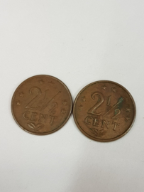Netherlands Antilles 2 1/2 cents 1971