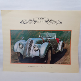 Aral BMW 1938 Autoplaat