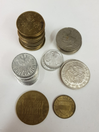 Österreich 41 verschiedene Münzen