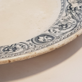 Thomas Minton & Co large majolica bowl 1862