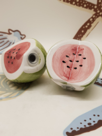 Salz und Pfeffer wie Wassermelone